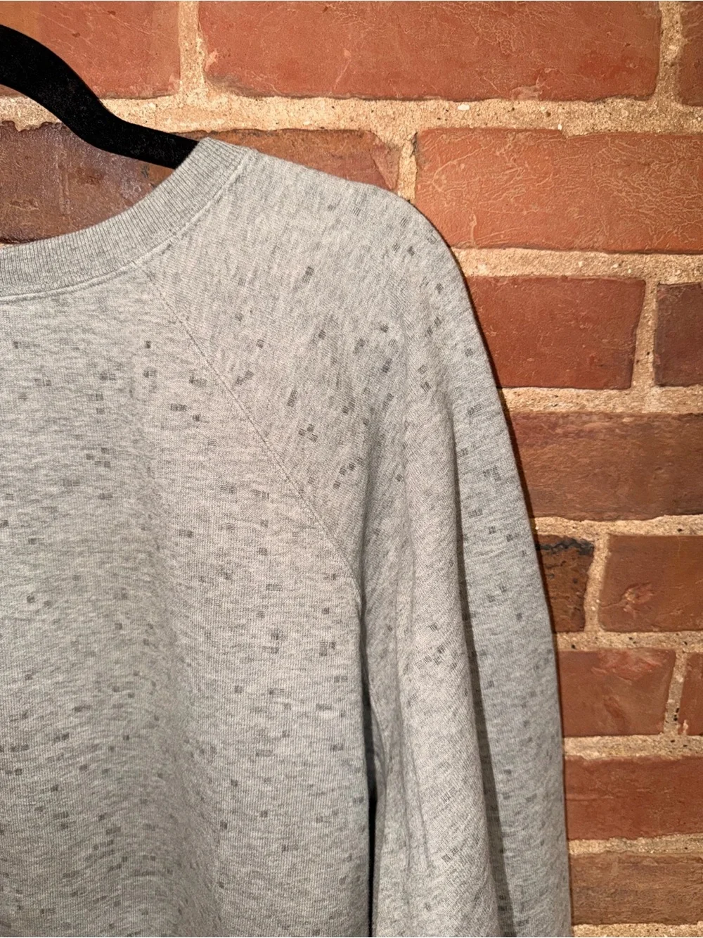 Jordan Light Heather Grey Crewneck Sweatshirt 3XL